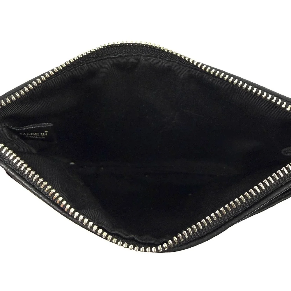 Coach Soho Wristlet Black Pebbled Leather Clutch‎ Wallet Night Out Used Once